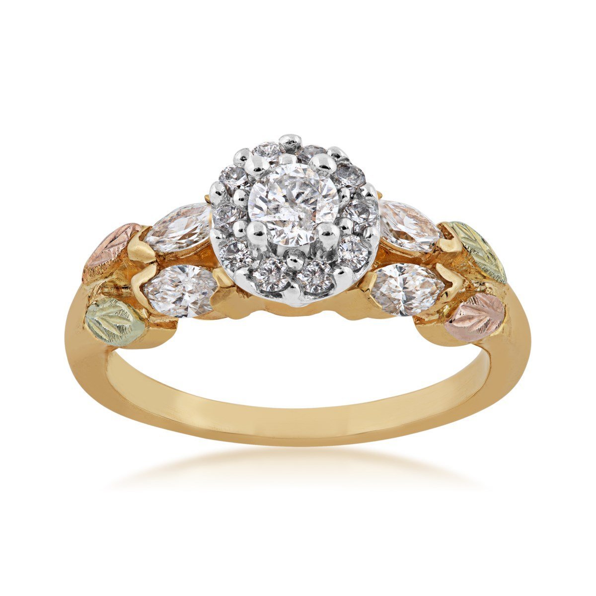 Black hills gold with diamonds Clearance