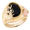 G L02869-501 Black Hills Gold Mens Ring - Berg Jewelry & Gifts