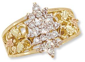 G L02892X Black Hills Gold Ring - Berg Jewelry & Gifts