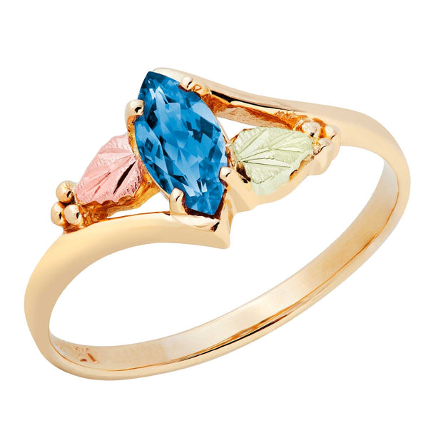 G LLR2948-312 Black Hills Gold Ring - Berg Jewelry & Gifts