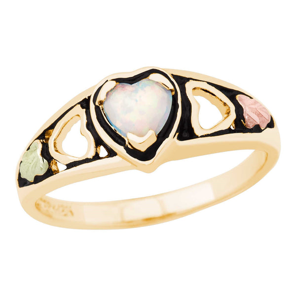 G LLR3046 Black Hills Gold Ring - Berg Jewelry & Gifts