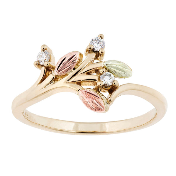 G LLR3076X Black Hills Gold Ring - Berg Jewelry & Gifts