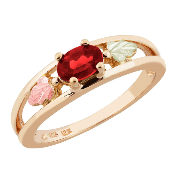 G LLR3916-801 Black Hills Gold Ring - Berg Jewelry & Gifts