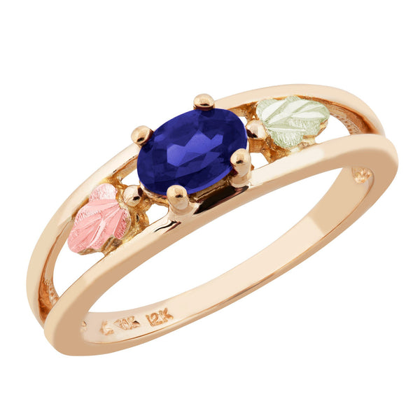 G LLR3916-813 Black Hills Gold Ring - Berg Jewelry & Gifts
