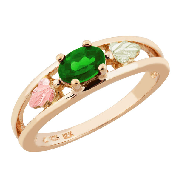 G LLR3916-814 Black Hills Gold Ring - Berg Jewelry & Gifts