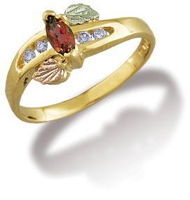 G LLR748-207 Black Hills Gold Ring - Berg Jewelry & Gifts