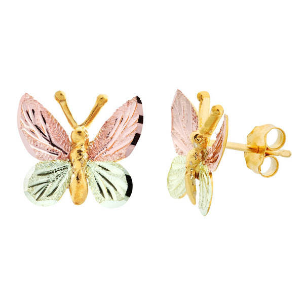 G348 MTR BUTTERFLY EARS - Berg Jewelry & Gifts