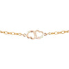 GC8019-AK DOUBLE HEART ANKLET - Berg Jewelry & Gifts