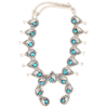 Julia Etsitty - Traditional Turquoise Squash Blossom - B1 JKOM-148000 - Berg Jewelry & Gifts