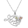 MR20011 G/S LOVE BUTTERFLY PND - Berg Jewelry & Gifts