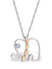 MR20148 ELEPHANT PEND SYN EYE - Berg Jewelry & Gifts