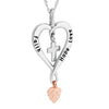 MR20187 FAITH,LOVE,HOPE HEART - Berg Jewelry & Gifts