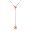 MR2022 G/S Y NECKLACE PINK CHN - Berg Jewelry & Gifts