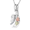 MR20523CZ G/S CZ PEND - Berg Jewelry & Gifts