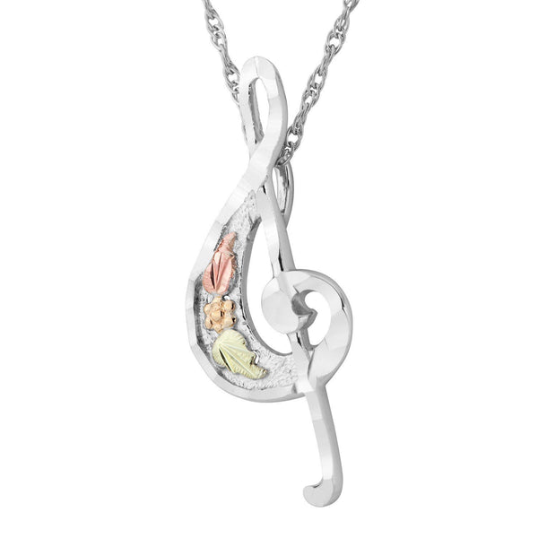 MR2255 MTR TREBLE CLEF PEND - Berg Jewelry & Gifts