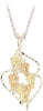 MR2407 MTR GLD/SLVR PENDANT - Berg Jewelry & Gifts