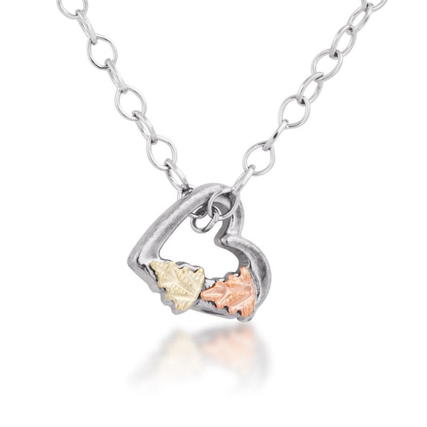 MR2553 MTR G/S HEART PEND - Berg Jewelry & Gifts