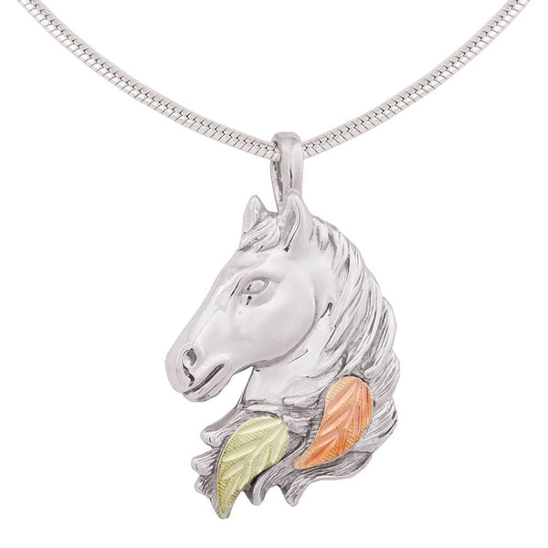 MR2706 MTR HORSE HEAD PEND - Berg Jewelry & Gifts