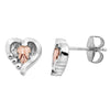 MR3718 MTR G/S HEART EARS - Berg Jewelry & Gifts