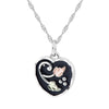 MRC25274-AN-GS ANTQ HEART PEND - Berg Jewelry & Gifts