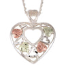 MRC25651-GS HEART PENDANT - Berg Jewelry & Gifts