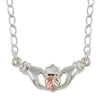 MRC3194-GS CLADDAGH NECKLACE - Berg Jewelry & Gifts