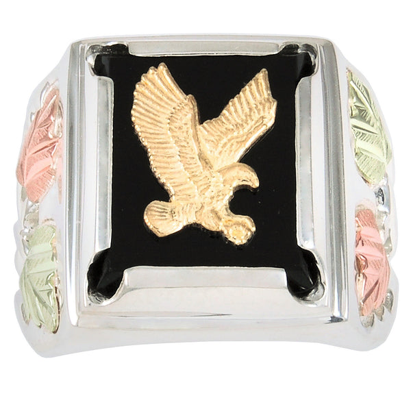MRC4224O-GS85 M EAGLE ONYX RNG Size - Berg Jewelry & Gifts