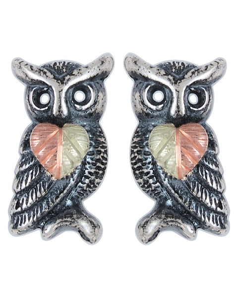 MRC50839-OX-GS G/S OXD OWL EAR - Berg Jewelry & Gifts