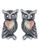 MRC50839-OX-GS G/S OXD OWL EAR - Berg Jewelry & Gifts