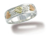 MRLD2047 Black Hills Gold and Silver Ring - Berg Jewelry & Gifts