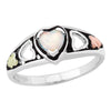 MRLLR3046 Black Hills Gold and Silver Ring - Berg Jewelry & Gifts