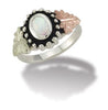 MRLLR3048 Black Hills Gold and Silver Ring - Berg Jewelry & Gifts