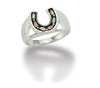 MRLLR511 Black Hills Gold and Silver Ring - Berg Jewelry & Gifts