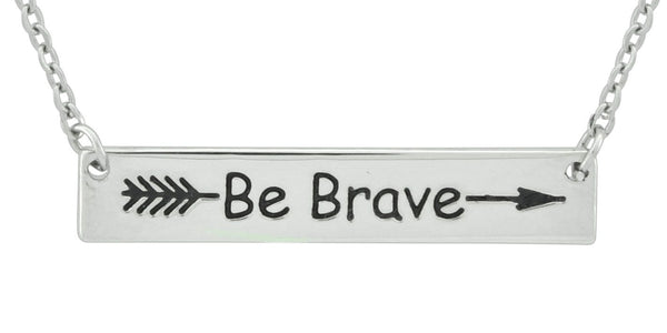 Uniquely You Be Brave Necklace - Berg Jewelry & Gifts