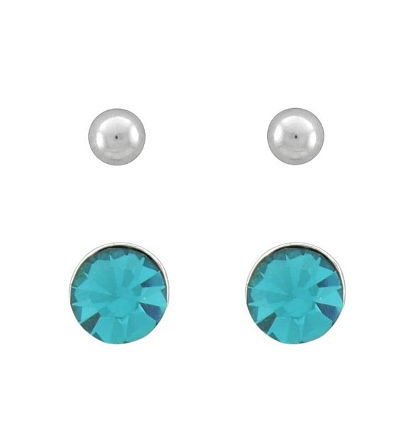 Uniquely You Blue Zirc Earrings - Berg Jewelry & Gifts