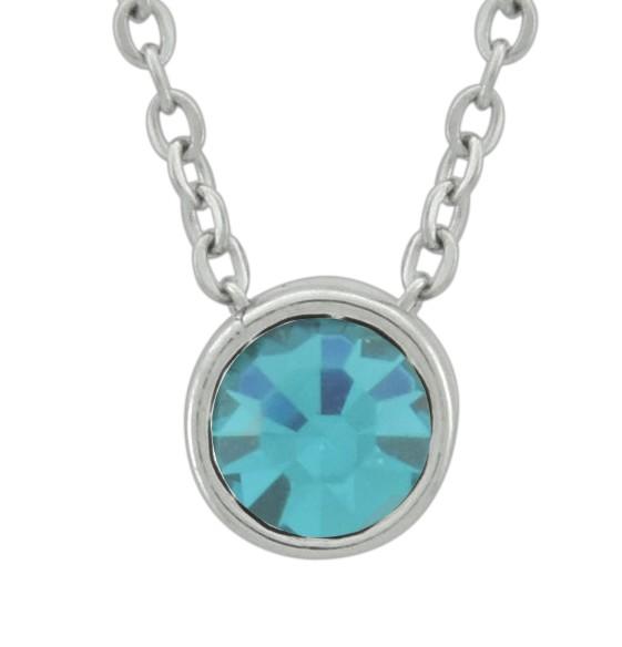 Uniquely You Blue Zircon Necklace - Berg Jewelry & Gifts