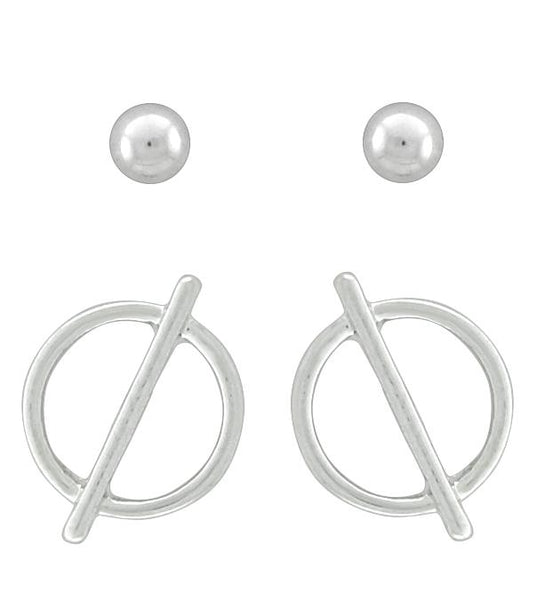 Uniquely You Circle Sl Earrings - Berg Jewelry & Gifts