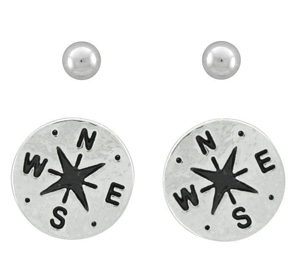 Uniquely You Compass Earrings - Berg Jewelry & Gifts