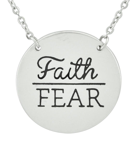 Uniquely You Faith/Fear Necklace - Berg Jewelry & Gifts