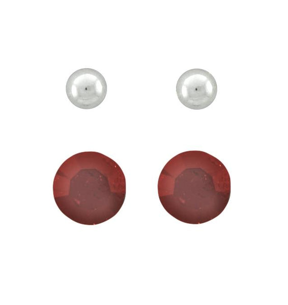 Uniquely You Garnet Earrings - Berg Jewelry & Gifts