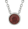 Uniquely You Garnet Necklace - Berg Jewelry & Gifts