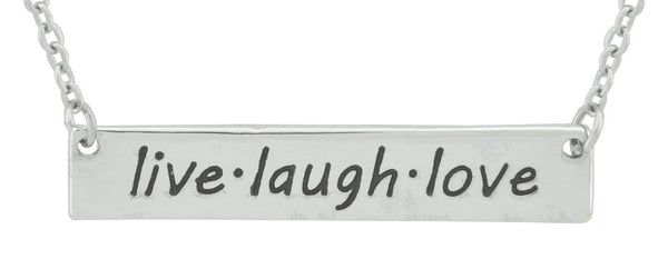 Uniquely You Live.Laugh.Love Necklace - Berg Jewelry & Gifts