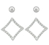 Uniquely You Open Squa Earrings - Berg Jewelry & Gifts