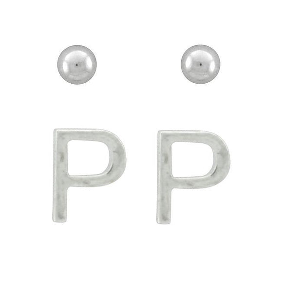 Uniquely You P Earrings - Berg Jewelry & Gifts