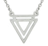 Uniquely You Triangle Necklace - Berg Jewelry & Gifts