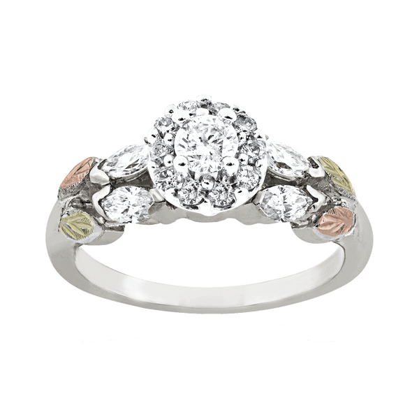 WGLWR942AD Black Hills White Gold Wedding Ring - Berg Jewelry & Gifts