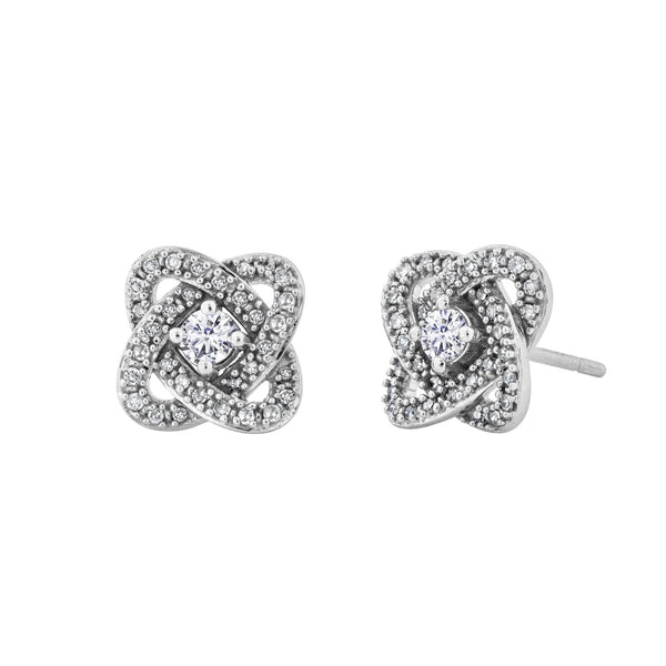 WHEF198061 1/3 CTTW DIA Simply U Earrings Diamond Earrings - Berg Jewelry & Gifts