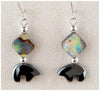 WILD PEARLE EAR- BLACK BEAR - Berg Jewelry & Gifts
